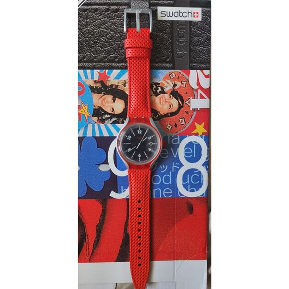 Swatch GO JUMP X-lite Aluminum watch YES4001 New in box papers and battery - Picture 8 of 12